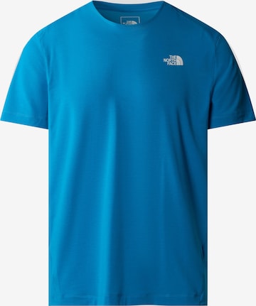 THE NORTH FACE Toiminnallinen paita 'Lightning Alpine' värissä sininen: etupuoli