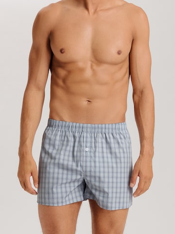 Hanro Boxershorts ' Fancy Woven ' in Grijs: voorkant
