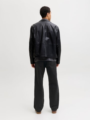 JACK & JONES Loosefit Hose 'JJBaggy' in Schwarz