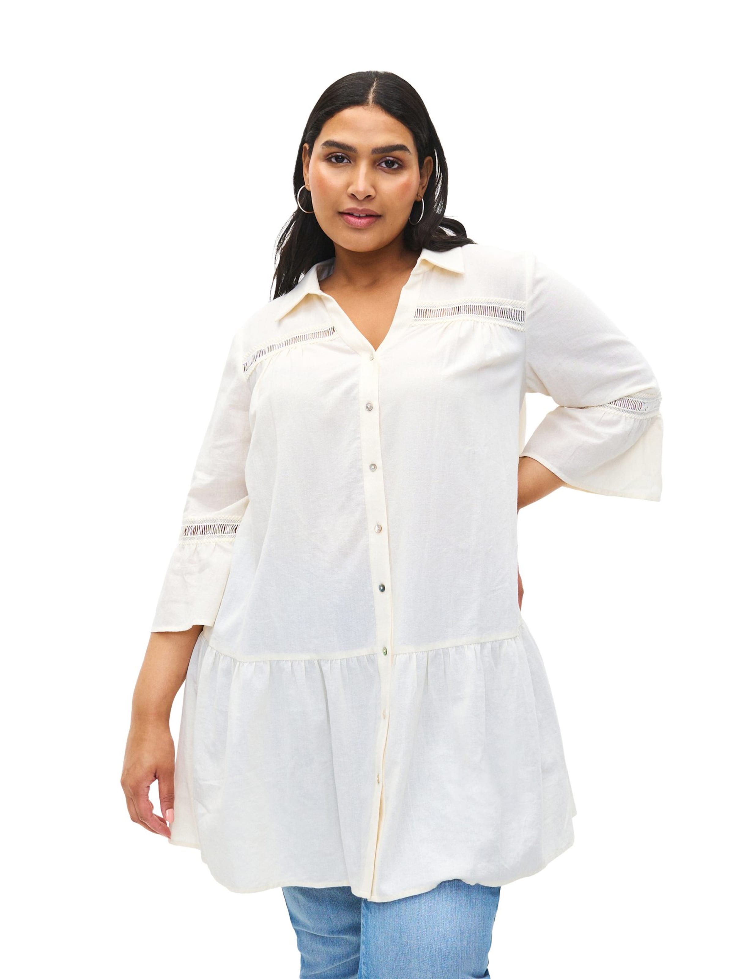 Zizzi Τουνίκ 'Zahra' σε μπεζ: μπροστά