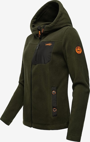 MARIKOO Fleece Jacket 'Mount Iwaki' in Green