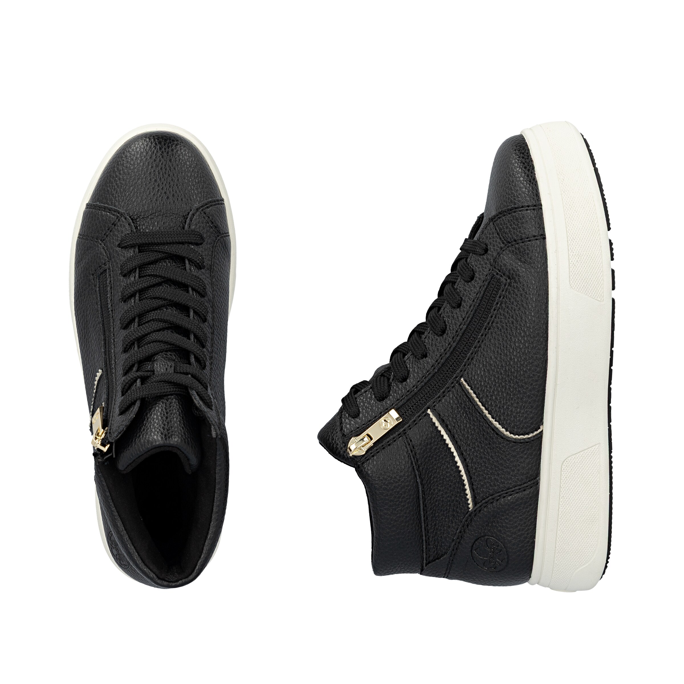 Baskets hautes Rieker en noir