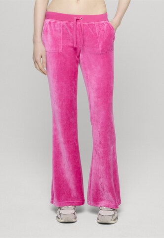 Juicy Couture Flared Trousers 'Caisa' in Pink: front