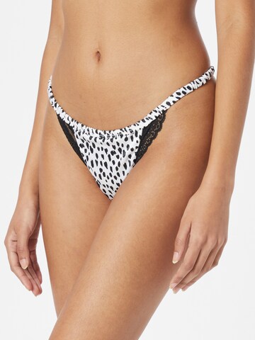 Hunkemöller String 'Sugar' in Wit: voorkant