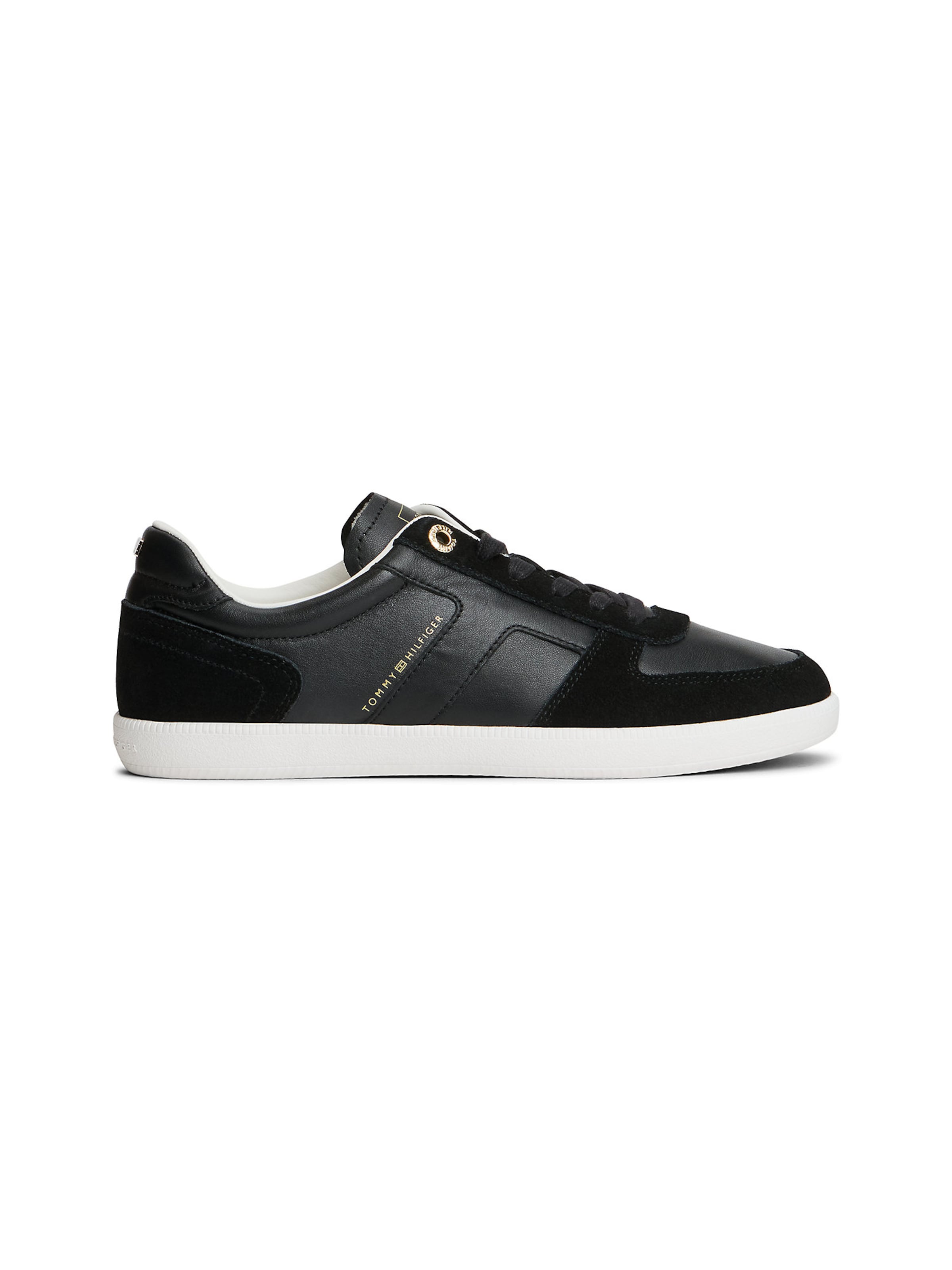 TOMMY HILFIGER Sneakers laag 'TRIBECA' in Zwart: voorkant