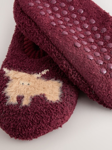 Chaussettes Next en rouge