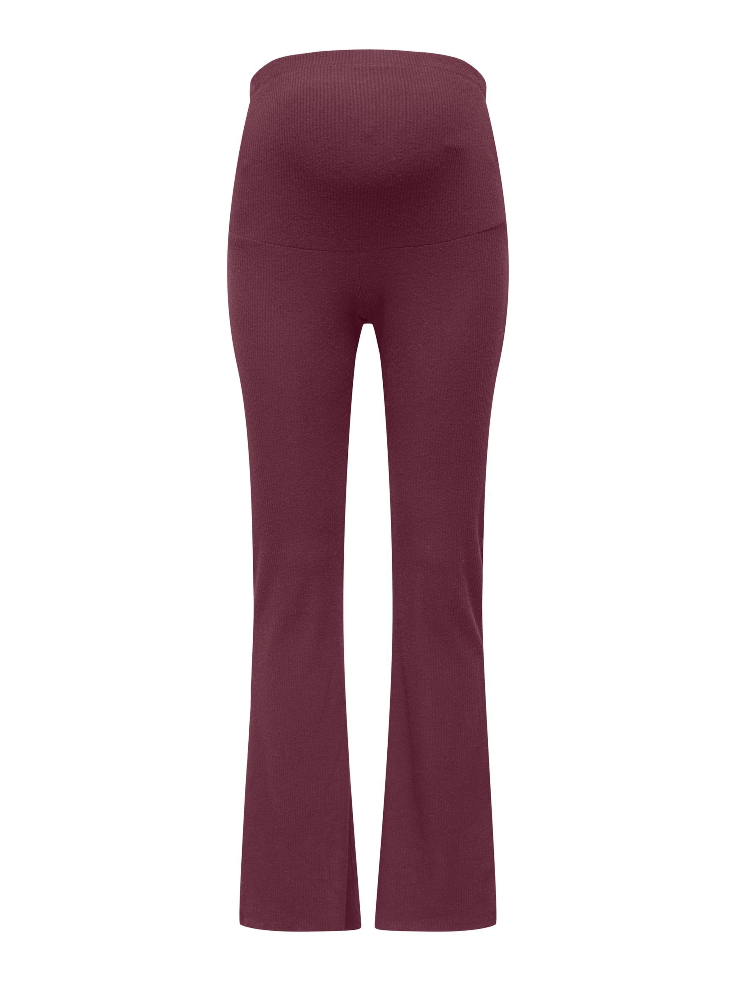 Only Maternity Pantalón 'OLMHALLE' en 44/32 en rojo, Vista del producto