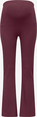 Regular Pantalon 'OLMHALLE' Only Maternity en rouge : devant