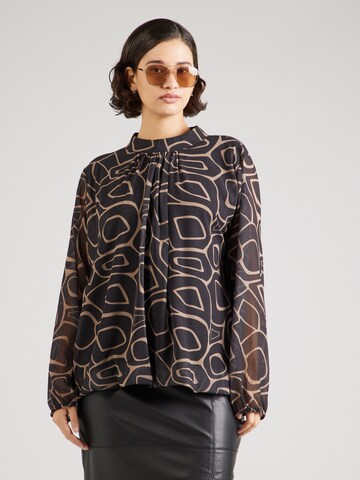Z-One Bluse 'Re44ni' in Schwarz: Vorderseite