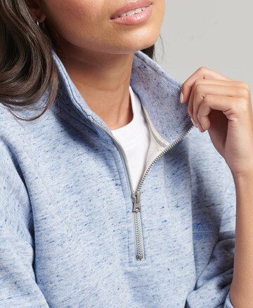 Sweat-shirt Superdry en bleu