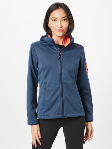 Veste outdoor CMP en bleu : devant