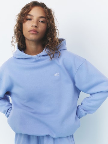 self. Sweatshirt in Blue