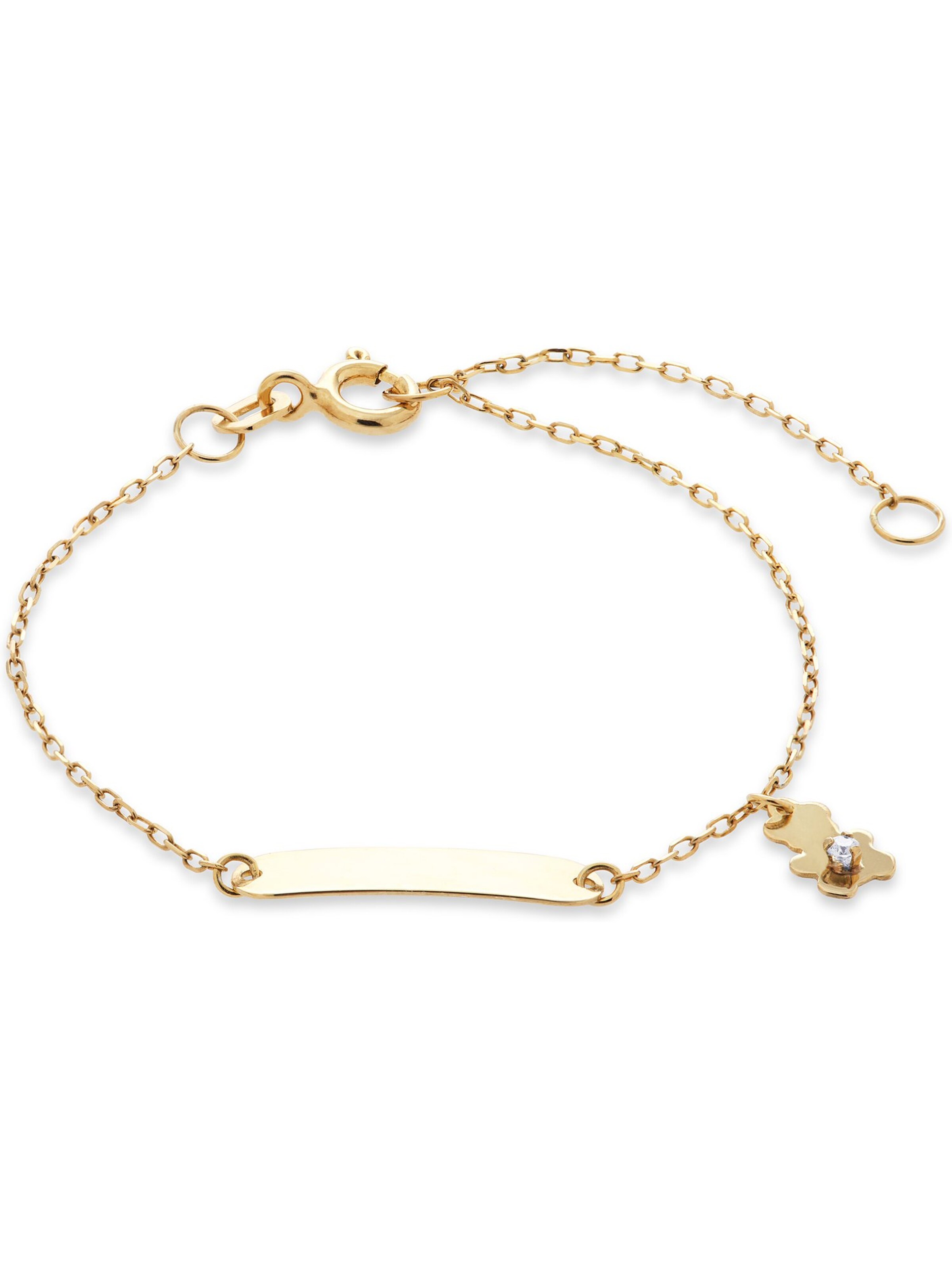 FAVS Little Friends Armband in Gelb: Vorderseite
