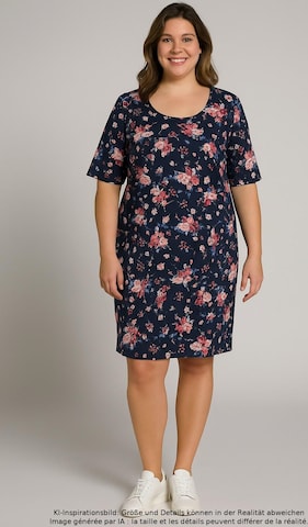 Junarose Kleid XXL in Mischfarben: Vorderseite