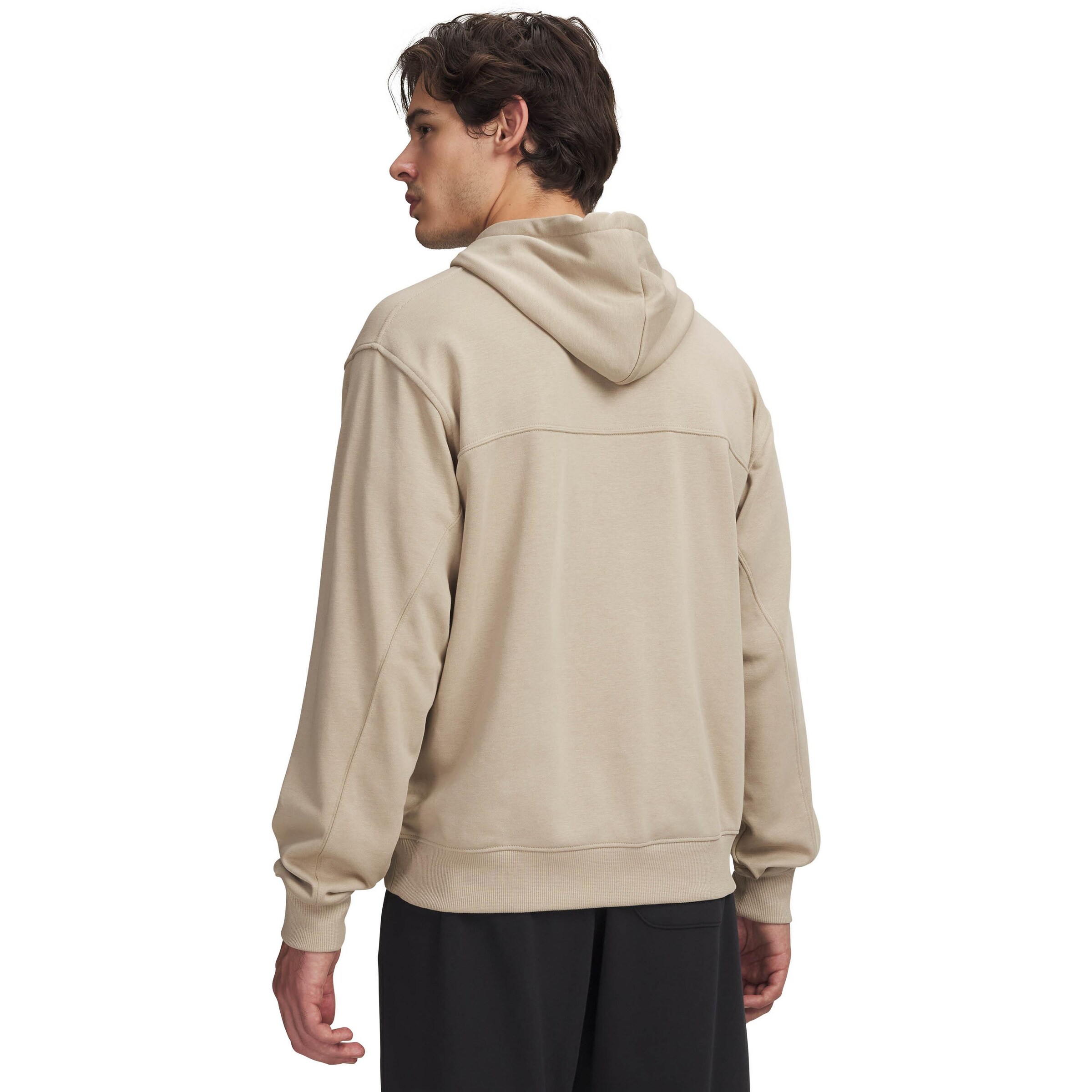 UNDER ARMOUR Sports sweatshirt 'Rival' in Brown