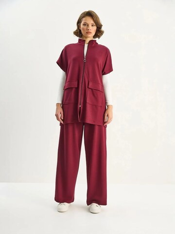 Bianco Lucci Broekpak in Rood