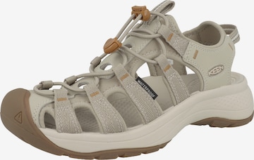 Sandales de randonnée 'Astoria' KEEN en beige : devant