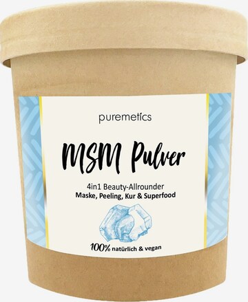 puremetics Maske 'MSM-Pulver' in : front