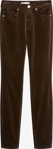 Marc O'Polo Broek 'Alkea' in Bruin: voorkant