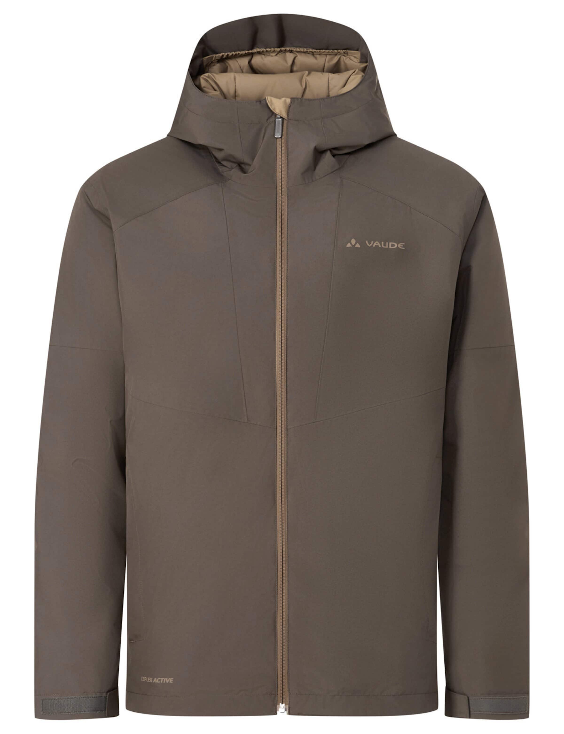 VAUDE Winter jacket in Brown: front
