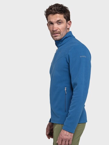 Schöffel Athletic fleece jacket ' Hiking Fleece Jk Style Qutang ' in Blue