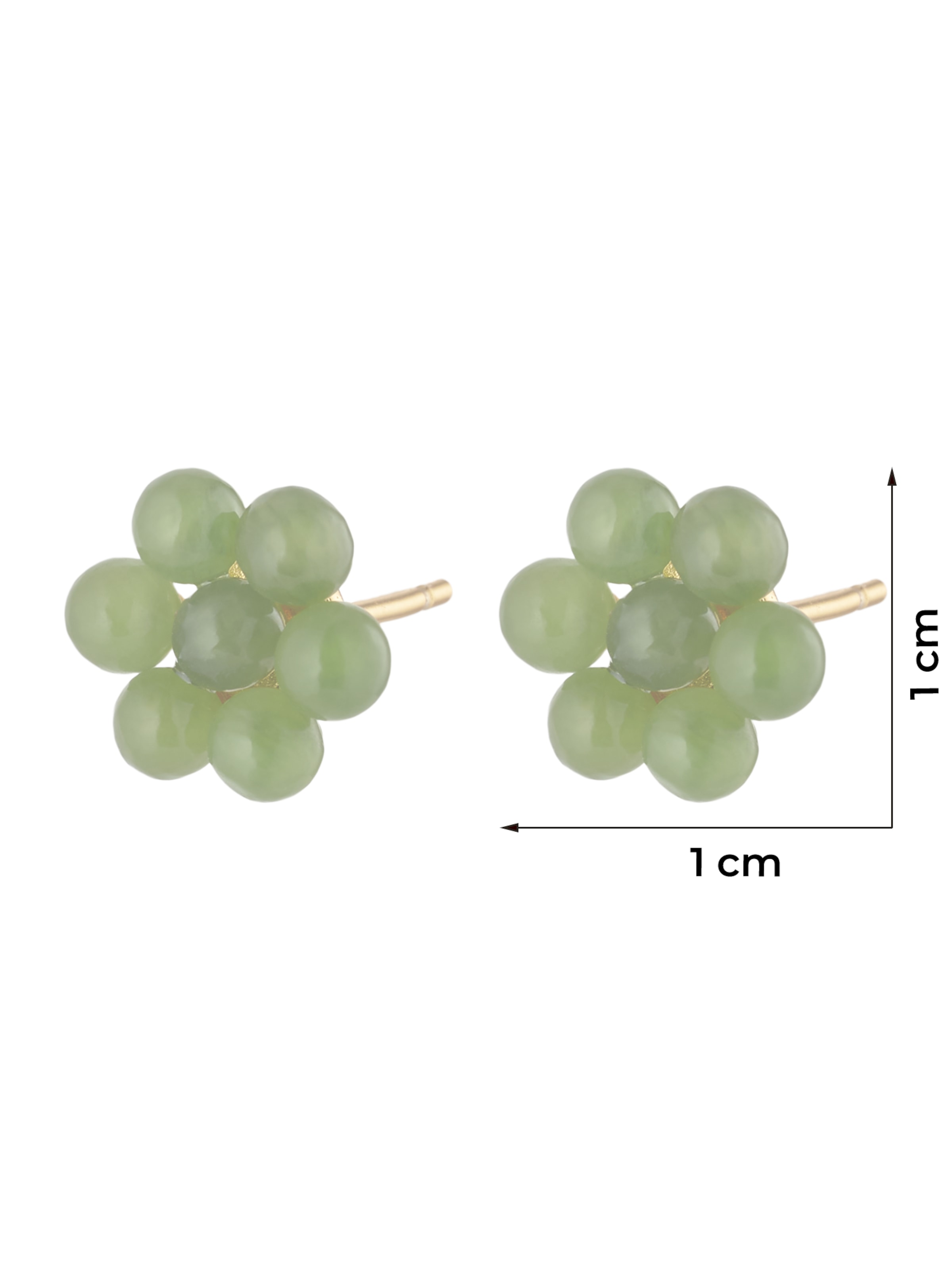 Design Letters Серьги в Зеленый