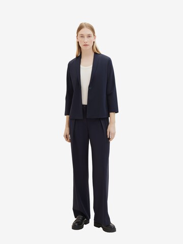 TOM TAILOR Blazer in Blue