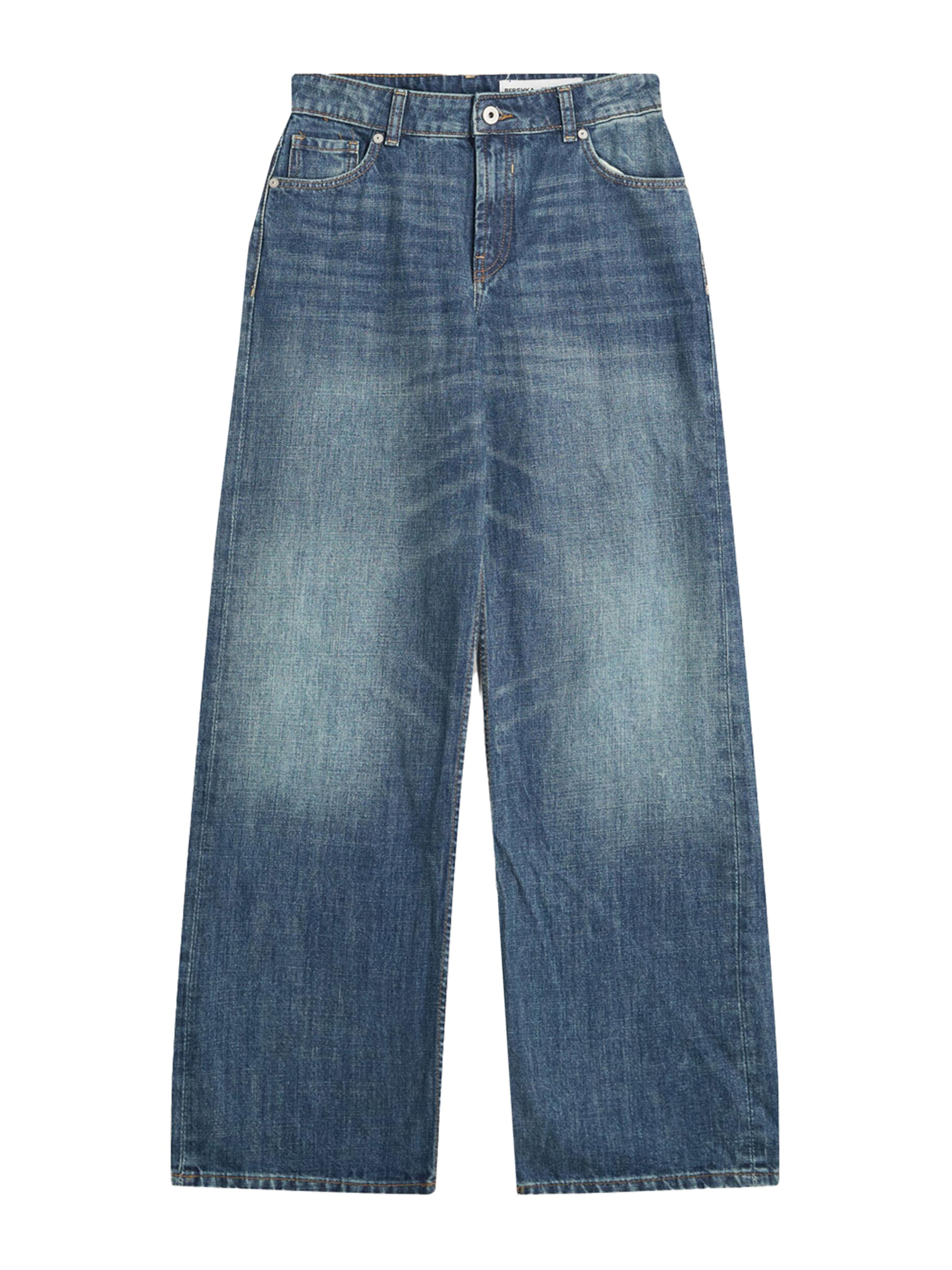 Bershka Jeans in Blauw: voorkant
