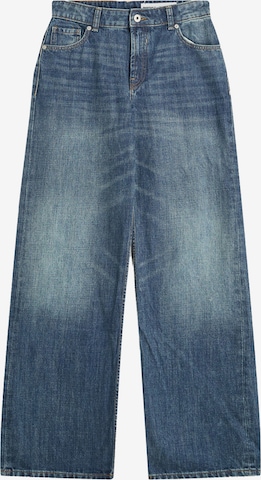 Bershka Džínsy - Modrá: predná strana