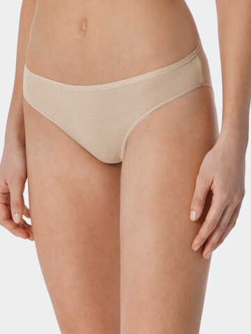 SCHIESSER Tai-Slip ' Modal Essentials ' in Beige: predná strana