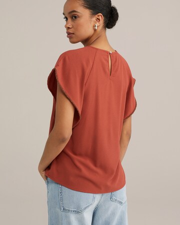 WE Fashion Bluse i rød