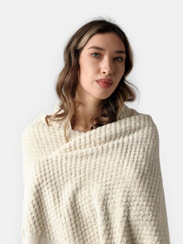 MARSIKOH Beach Towel 'PomPom' in Beige