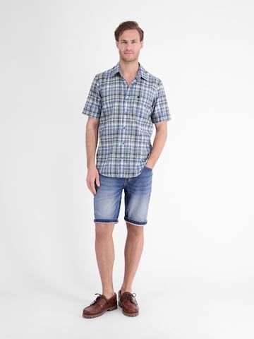 LERROS Regular fit Button Up Shirt in Blue