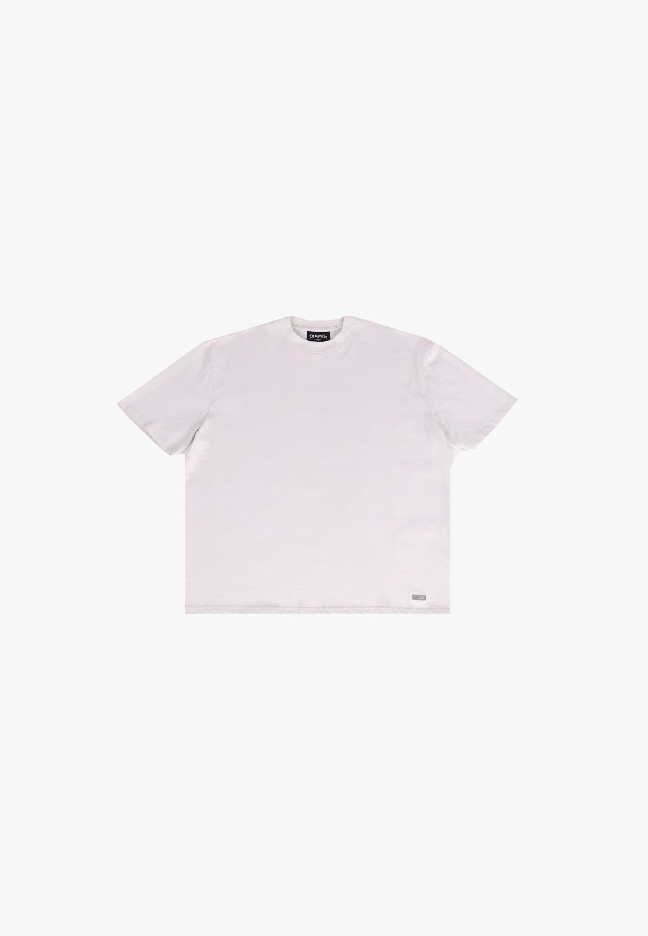 T-Shirt Dropsize en gris : devant