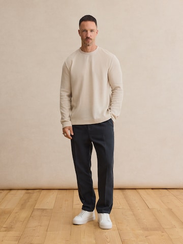 DAN FOX APPAREL Regular Broek 'Jannek' in Blauw: voorkant