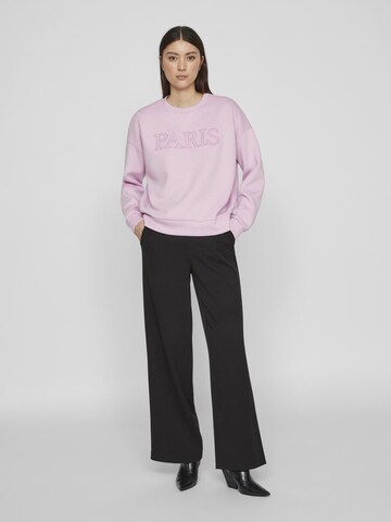 VILA Sweatshirt in Purple