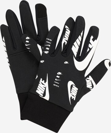 Nike Sportswear Full Finger Gloves in Black: front