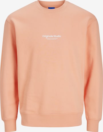 JACK & JONES Sweatshirt 'Vesterbro' i orange: framsida