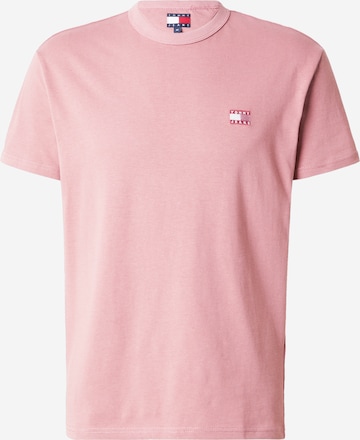 Maglietta di Tommy Jeans in rosa: frontale