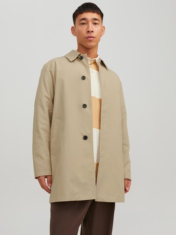 JACK & JONES Övergångsrock 'Mac' i beige: framsida