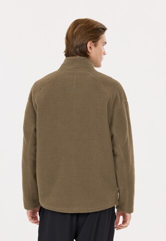 Virtus Athletic fleece jacket 'Danvi' in Brown