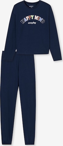 SCHIESSER Schlafanzug ' Nightwear ' in Blau: predná strana