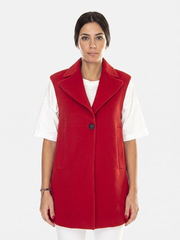 Skills Vest 'Capospalla Donna 410 Rosso Red Jacket' in Red: front