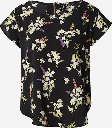 VERO MODA Blouse 'SAKI' in Zwart: voorkant