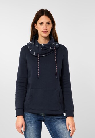 CECIL Sweatshirt in Blau: predná strana