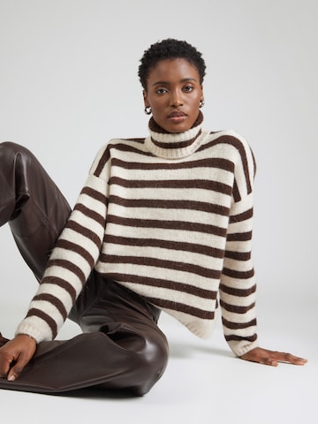 Pull-over Smith&Soul en beige : devant