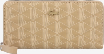LACOSTE Wallet 'Daily Lifestyle' in Brown: front