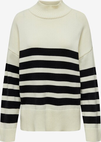 ONLY Sweater 'SAGA' in White: front