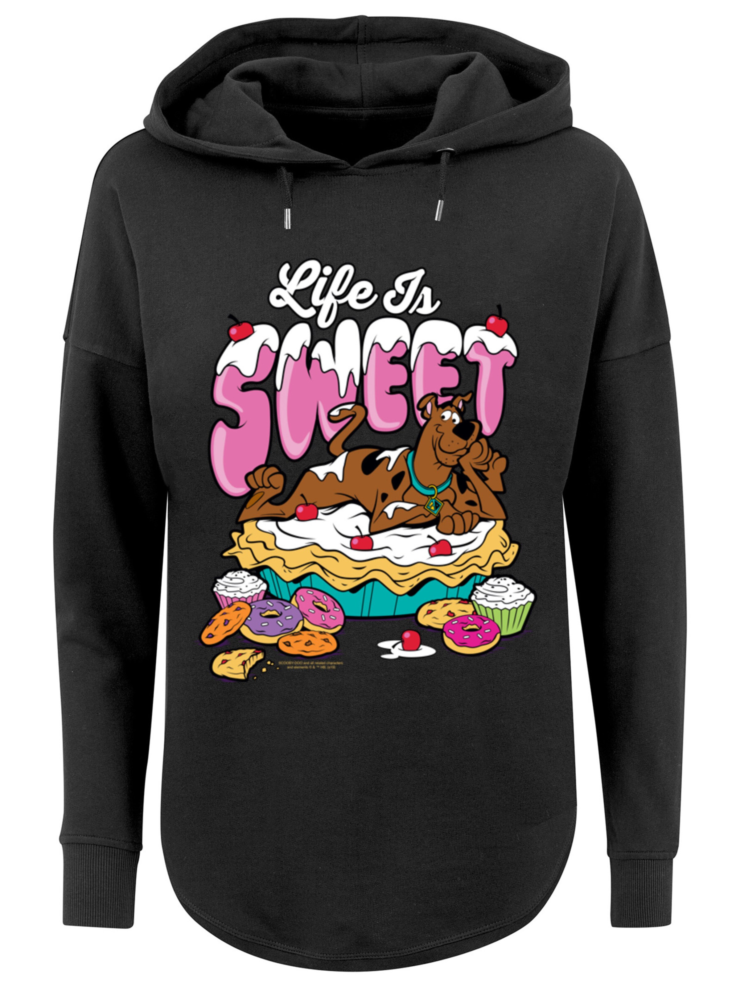 F4NT4STIC Sweatshirt in Black: front