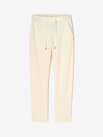 Regular Pantalon chino 'Rosi' Le Temps Des Cerises en beige : devant